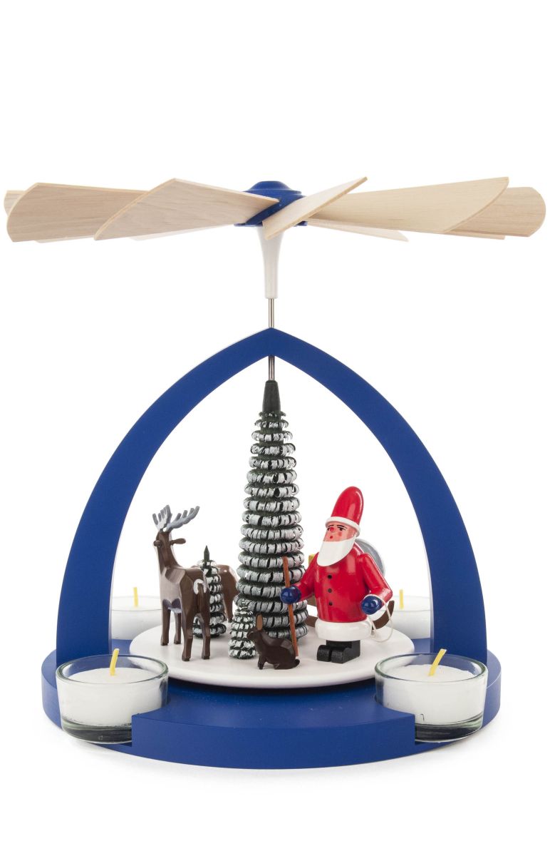 Dregeno Pyramid Blue Arch/Santa/Animals