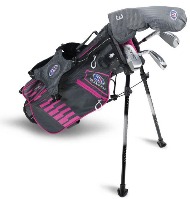 Golf Set 45-48" 4 Club Set Pink/Grey RH