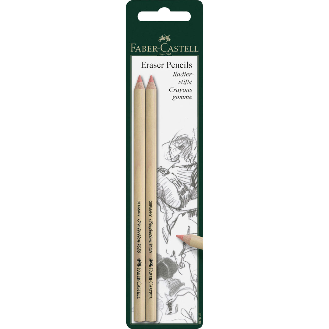 2 Eraser Pencils Blister