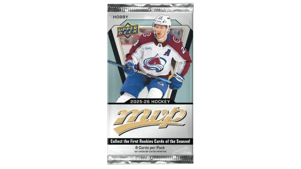 25/26 Upper Deck Hockey 8 Card Pack