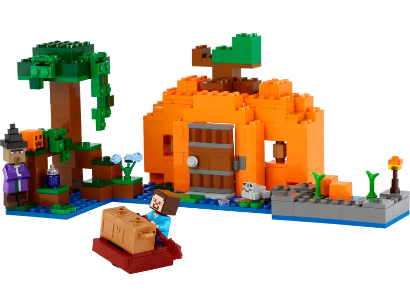 LEGO® Minecraft Pumpkin Farm