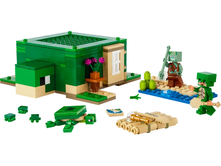 LEGO® Minecraft Turtle Beach House