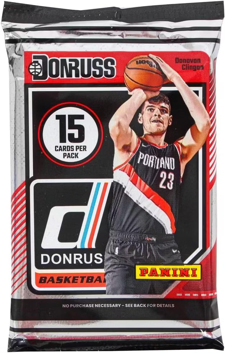 24/25 Donruss Basketball Clingan 15 Card Pack