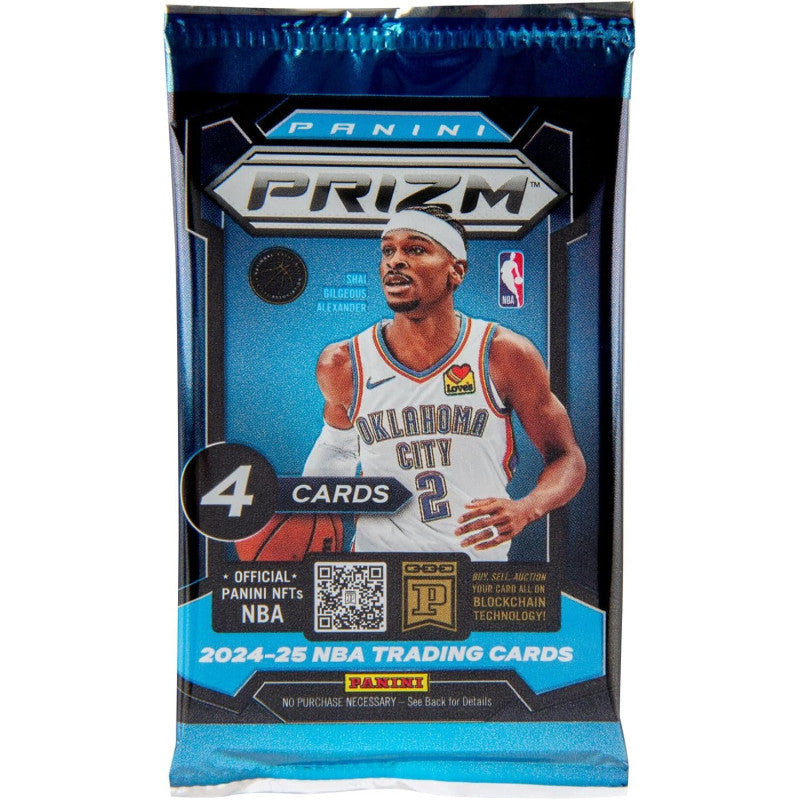 24/25 Prizm Basketball 4 Card Pack Individual