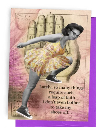 Leap Of Faith Card