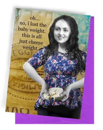 Cheese Weight Card