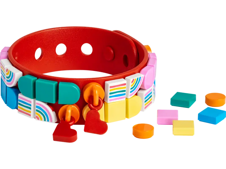 LEGO® DOTS Rainbow Bracelet with Charms Set