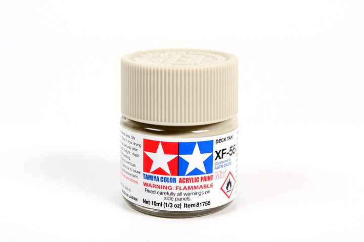 Flat Acrylic Paint 10mL Deck Tan