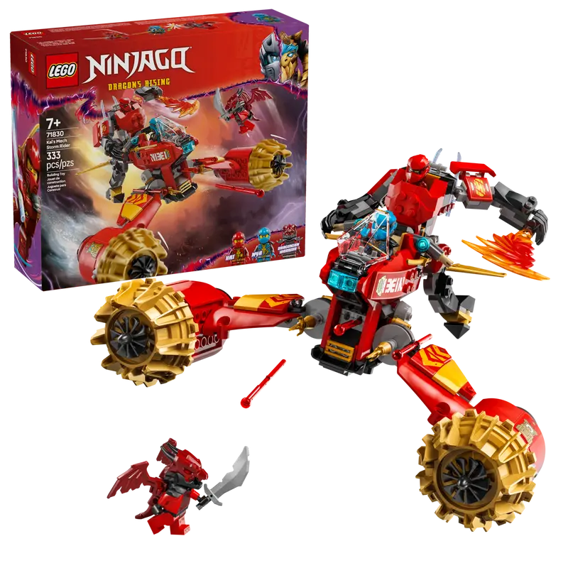 LEGO® Ninjago Kai's Mech Storm Rider – Stevenson's Toys & Games