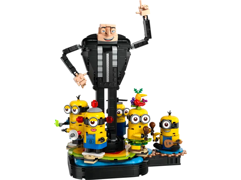 LEGO® Minions Brick Built Gru & Minions