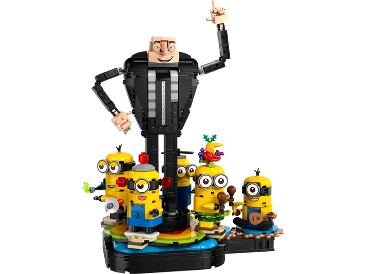 LEGO® Minions Brick Built Gru & Minions