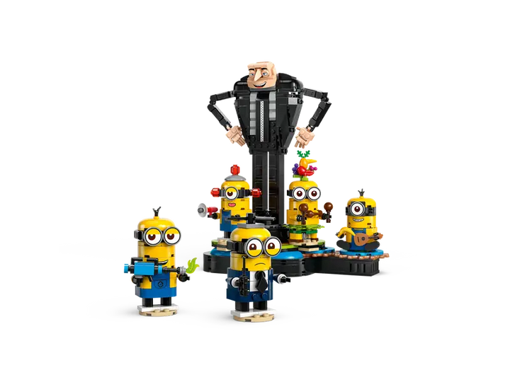 LEGO® Minions Brick Built Gru & Minions