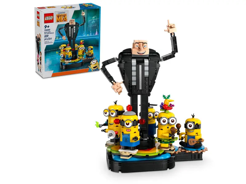 LEGO® Minions Brick Built Gru & Minions