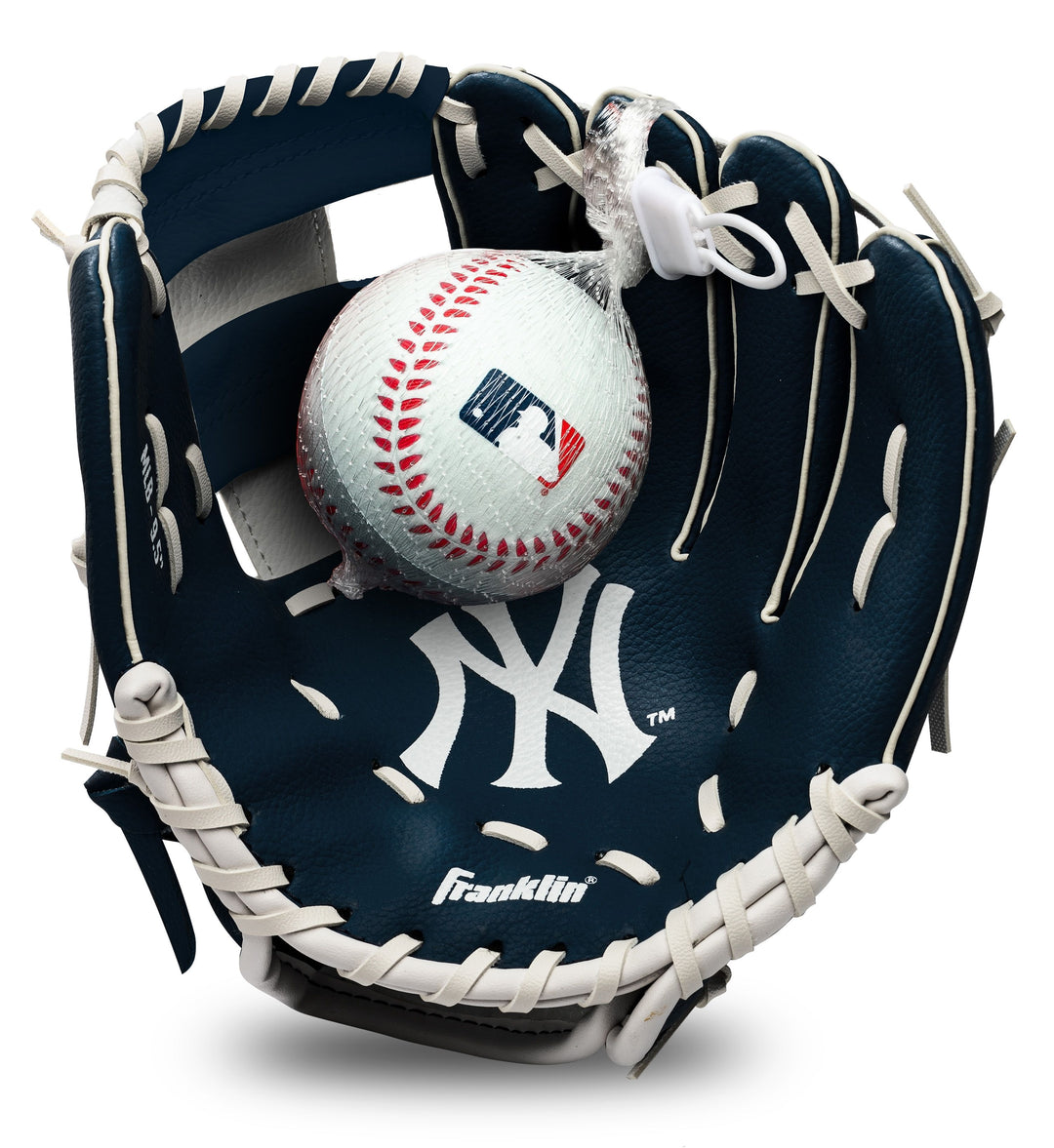 NY Yankees Team Glove And Ball