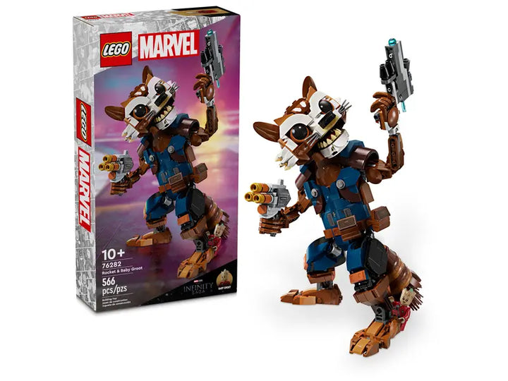 LEGO® Superhero Rocket & Baby Groot