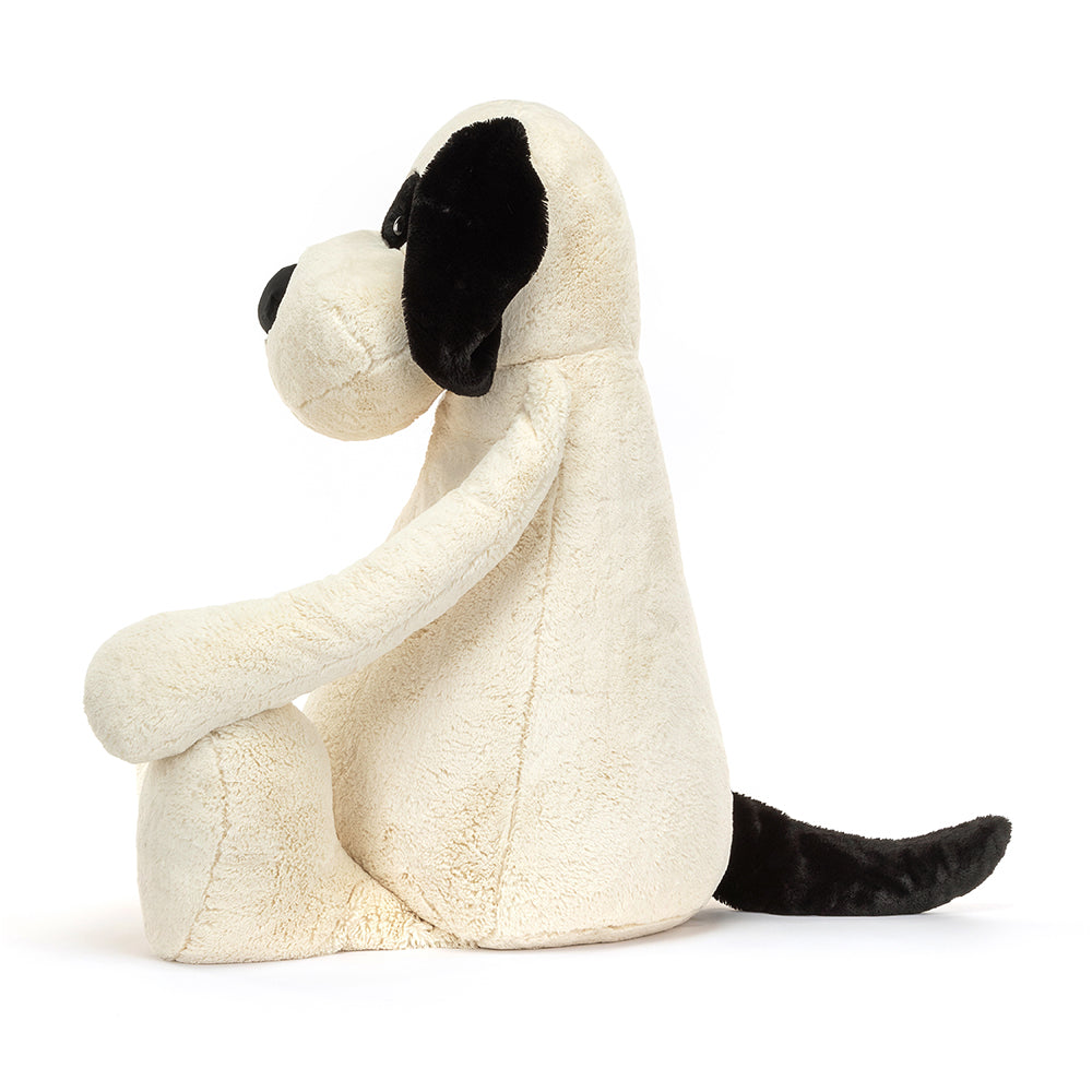 Bashful Black & Cream Puppy Gigantic 54"