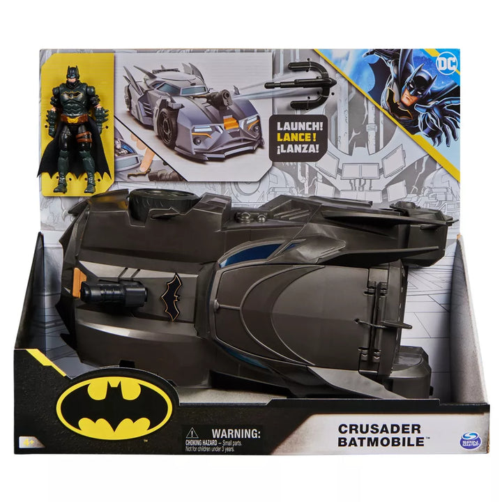 Crusader Batmobile Playset W Figure