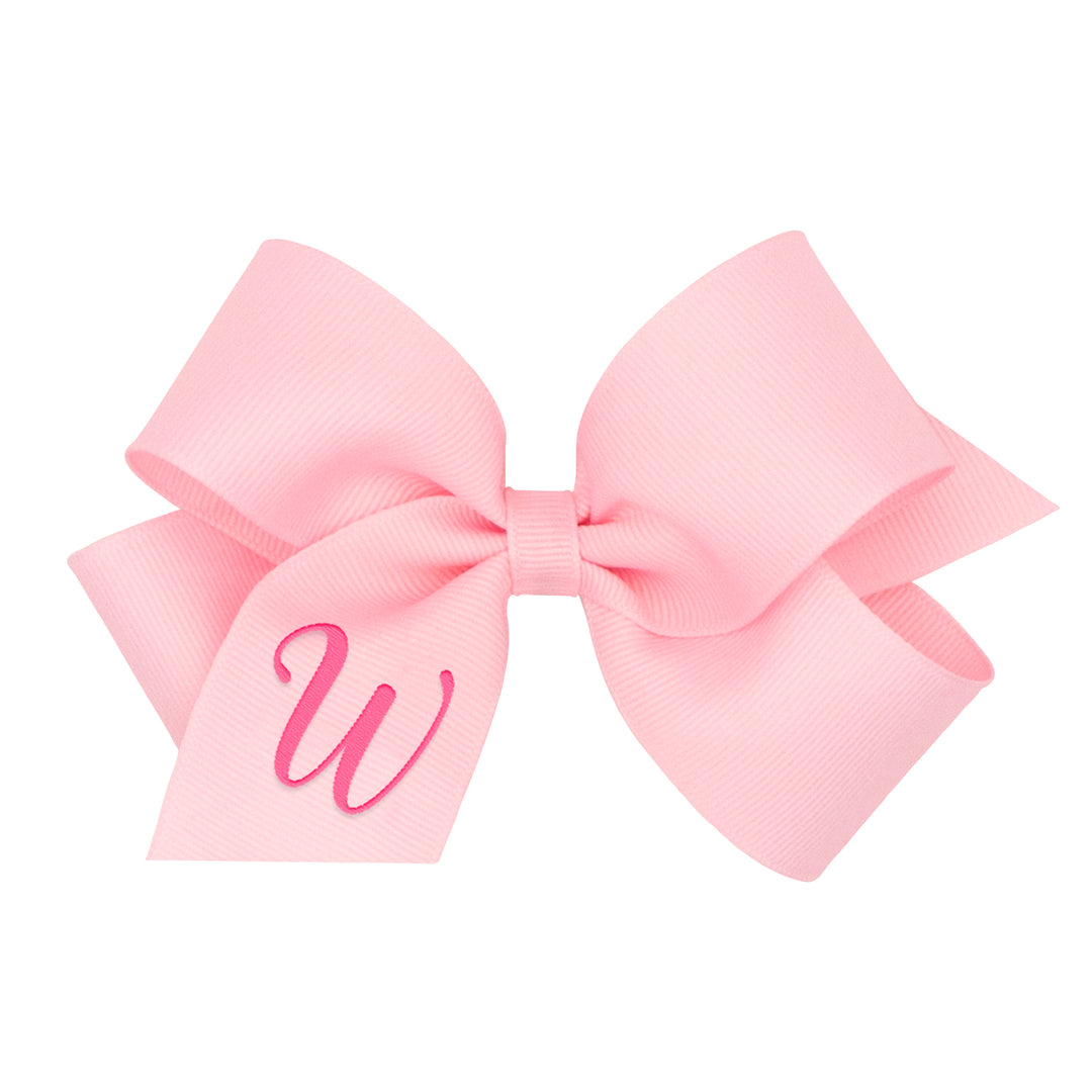 Monogram Bow W