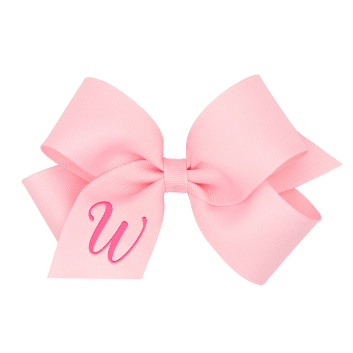 Monogram Bow W