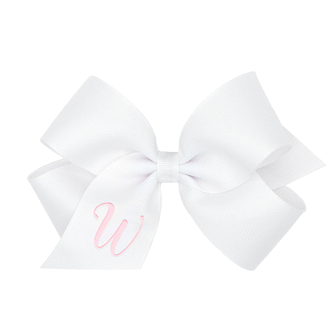 Monogram Bow W