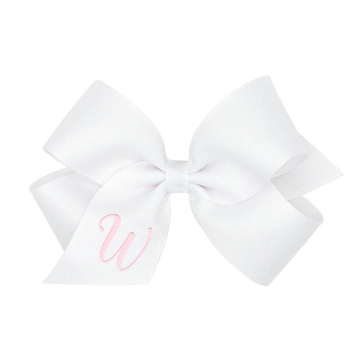 Monogram Bow W