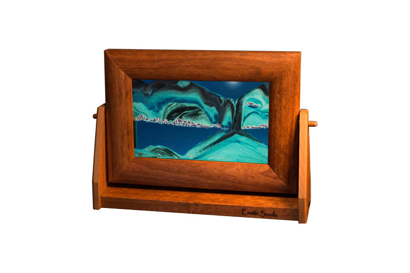 Sand Art Ocean Blue Alder Small 7x9"