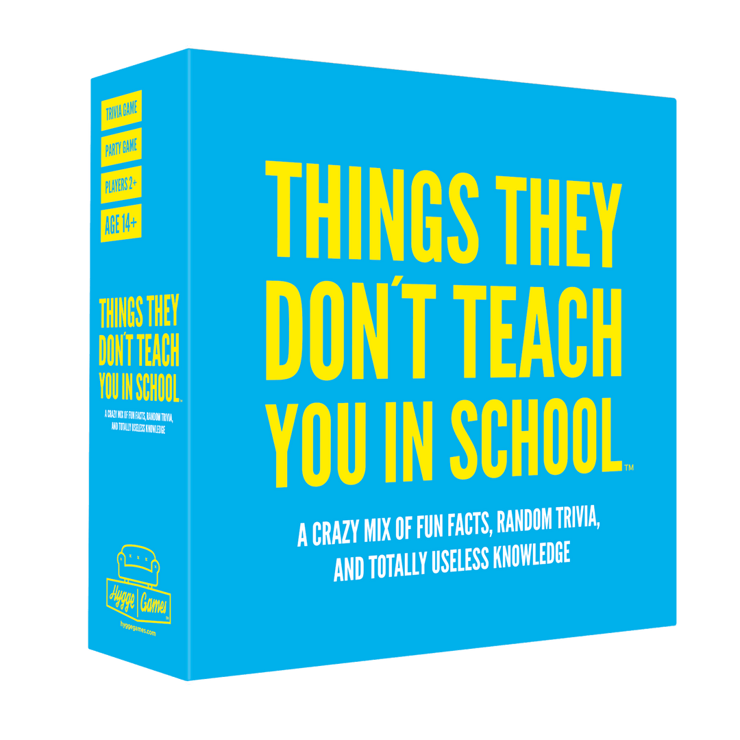 Things They Don't Teach You In School