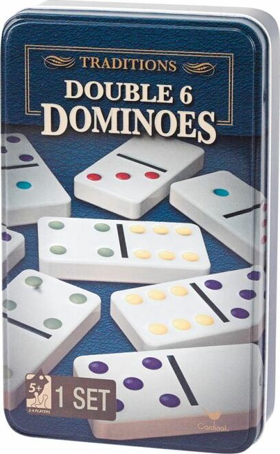 Dominoes: Double 6 (tin)