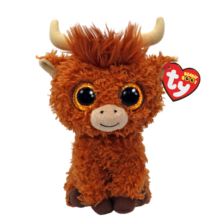 Beanie Boo Alfie Highland Cow Small