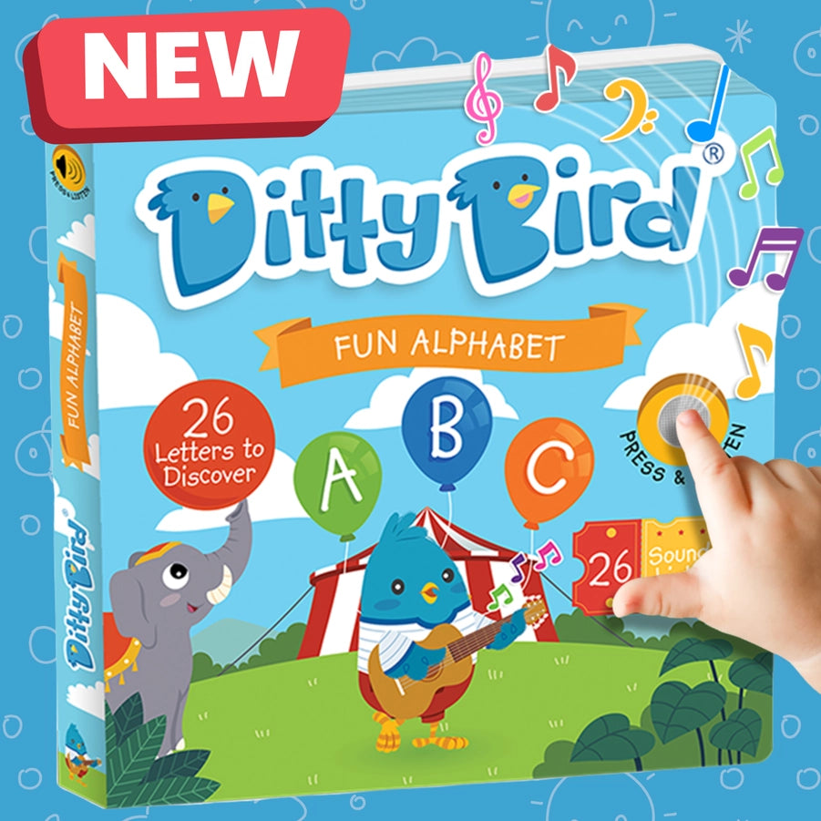 Ditty Bird Sound Book Fun Alphabet Board Book