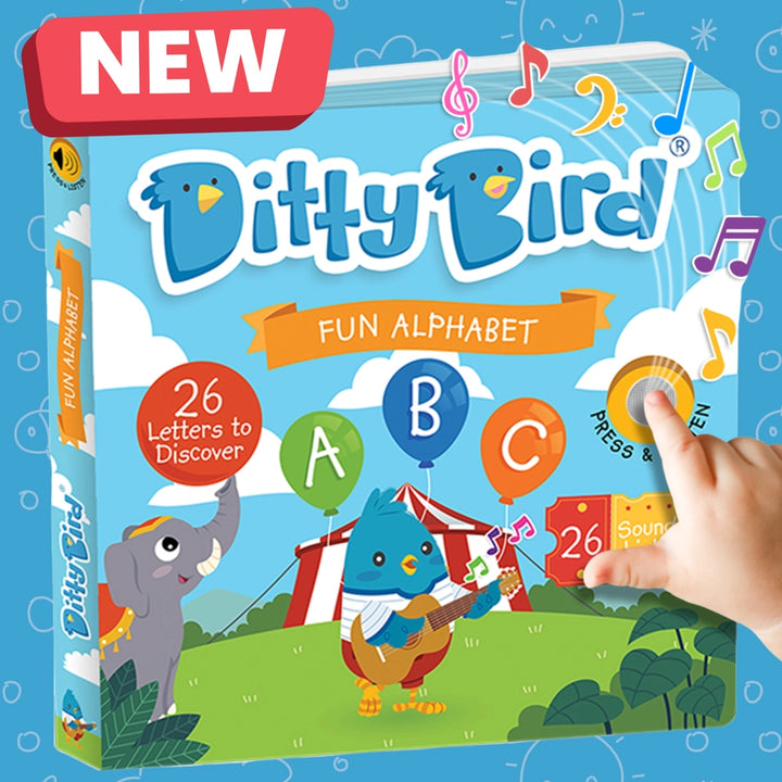 Ditty Bird Sound Book Fun Alphabet Board Book