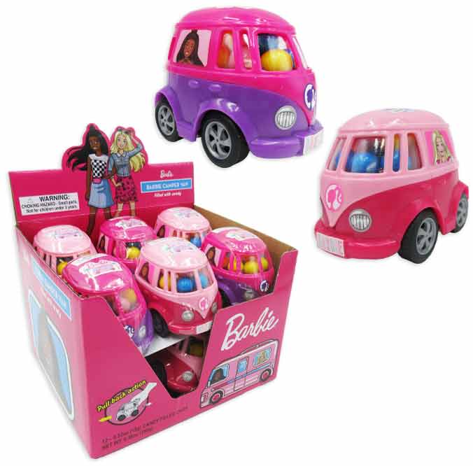 Barbie Pull Back Gumball Camper Van Individual