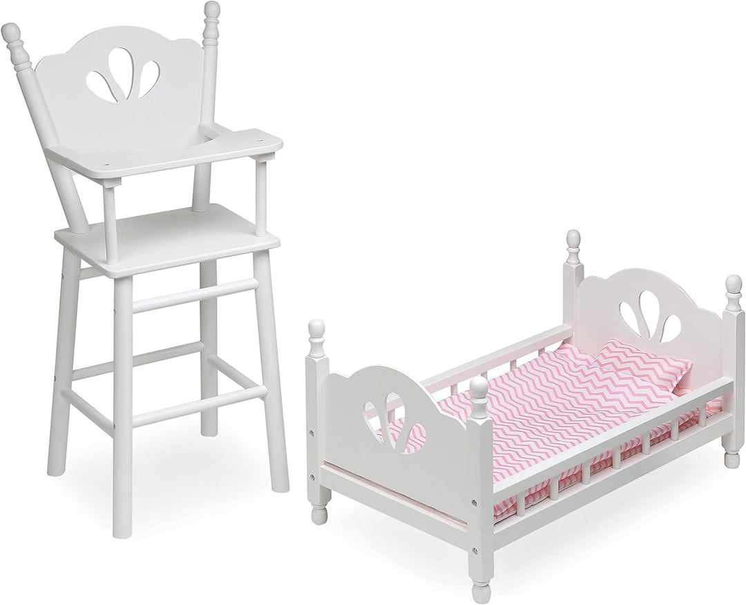 Doll Bed/High Chair Assembled