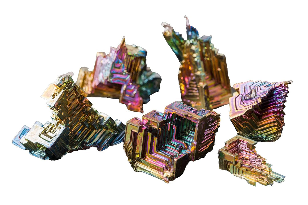 Bismuth Crystals Rainbow Metallic Individual
