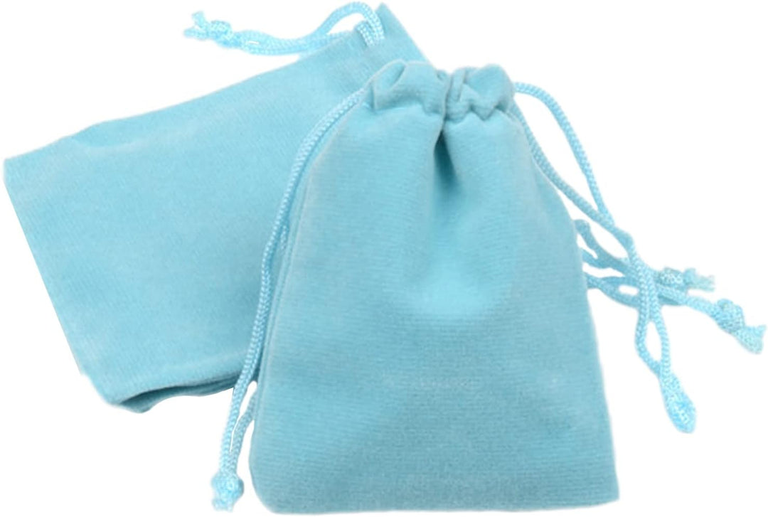 Suede Bag 3X5 Blue Large Individual