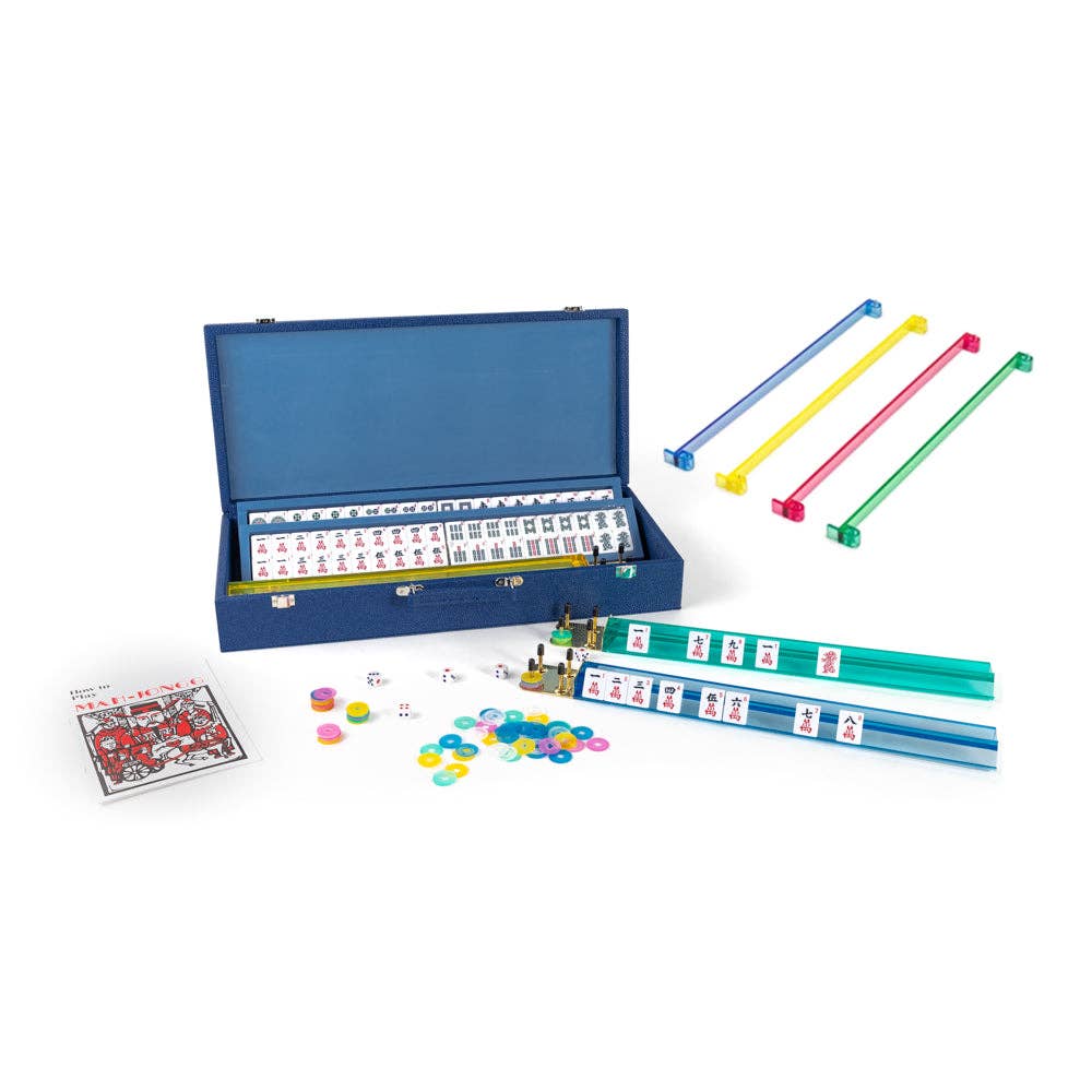 Navy Mahjong Set