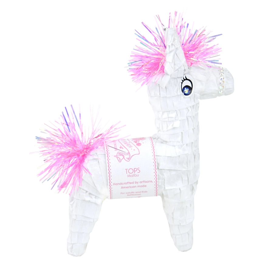 Tabletop Pinata Bon Bon White Pony