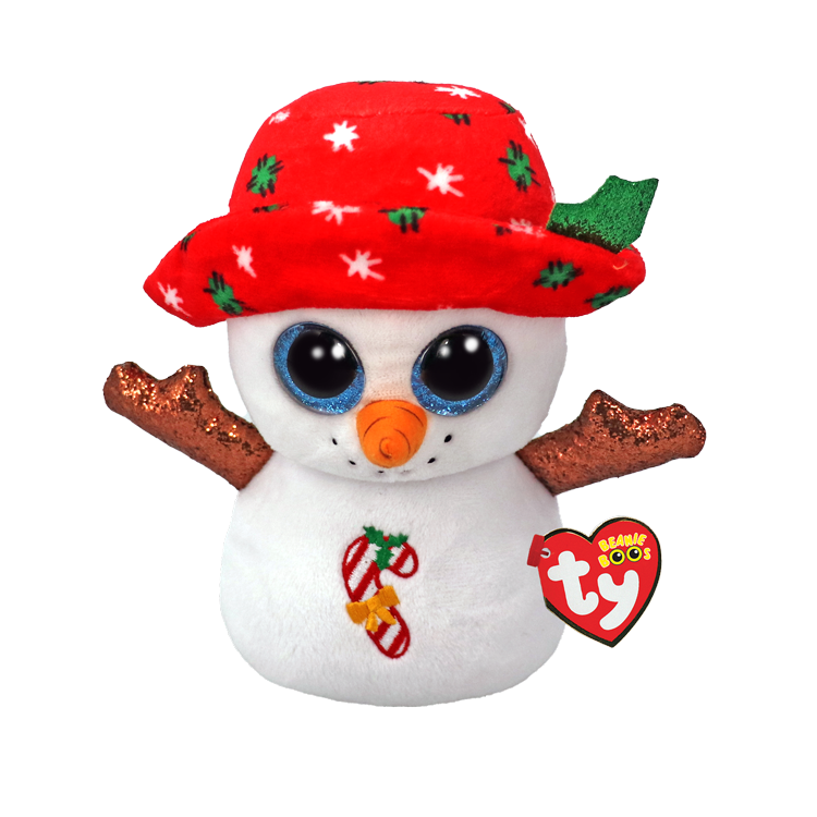 Beanie Boo Brrrnie Snowman Small