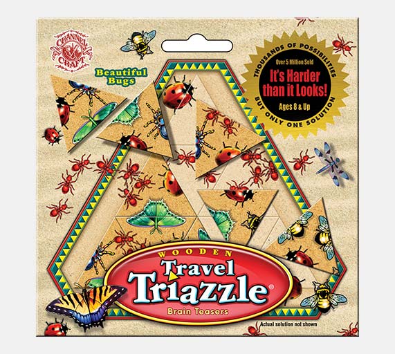 Beautiful Bugs Travel Triazzle