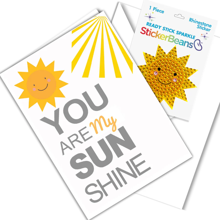 Sunshine Card W/Sticker