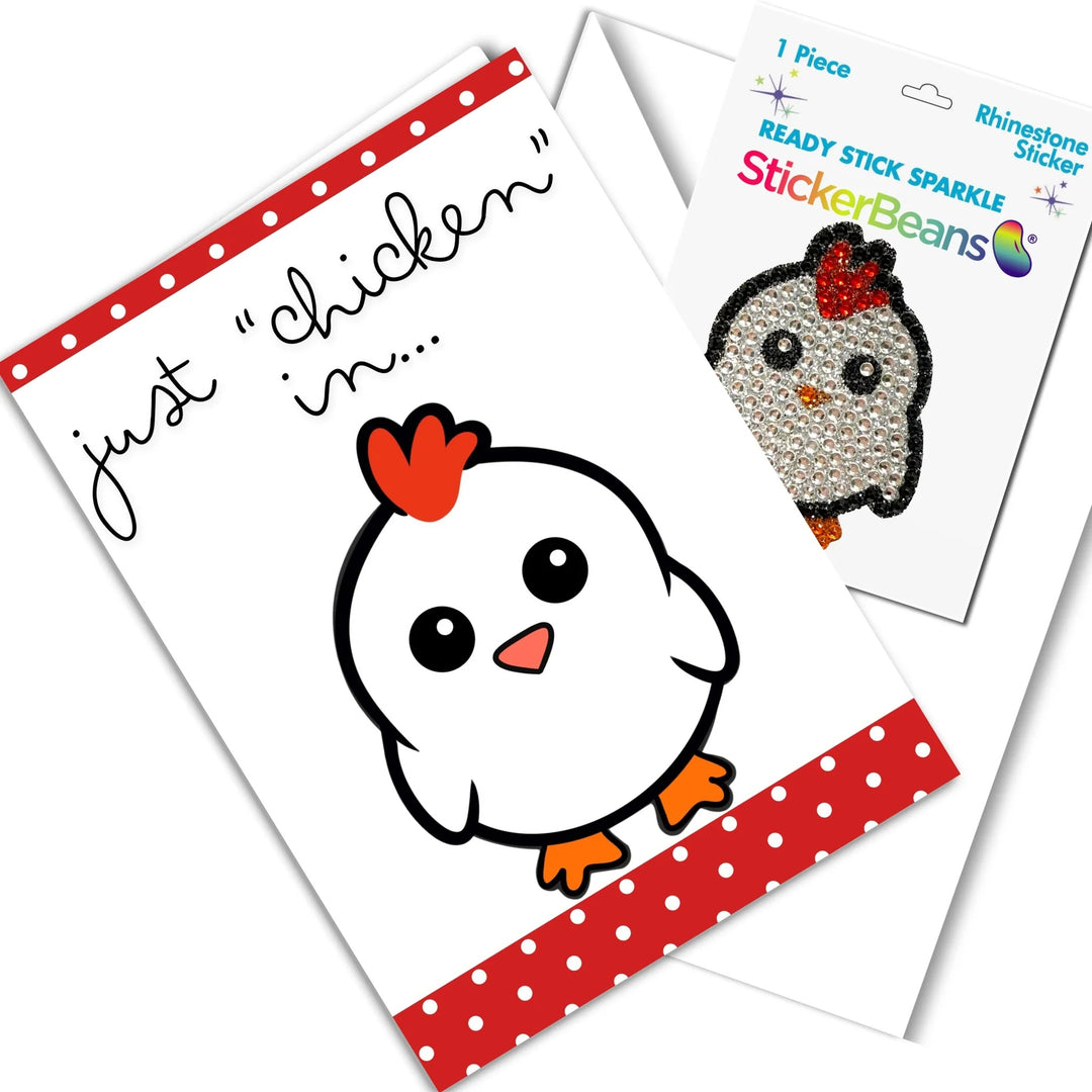 Just Chicken In Card