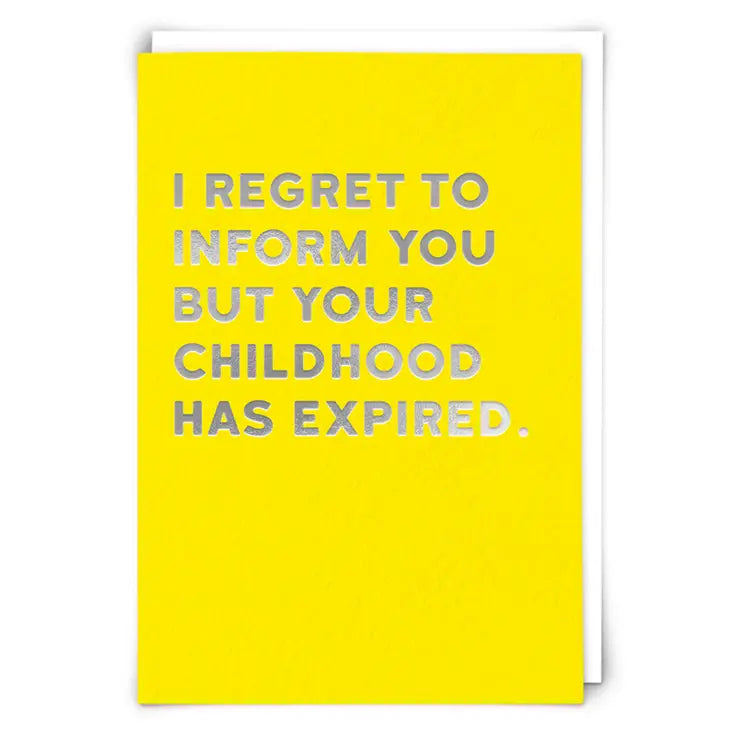Childhood Birthday Card