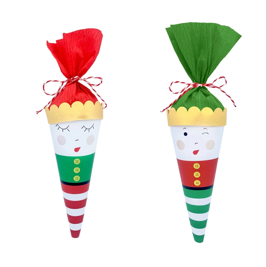 Christmas Elf Mini Surprise Cone Individual