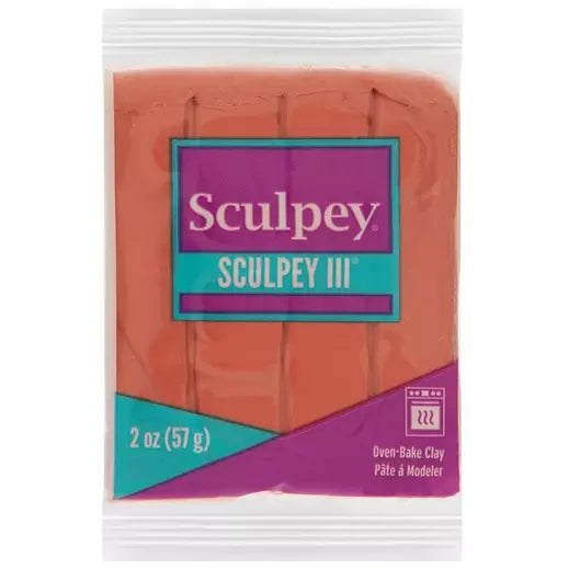 Sculpey III Coral 2oz