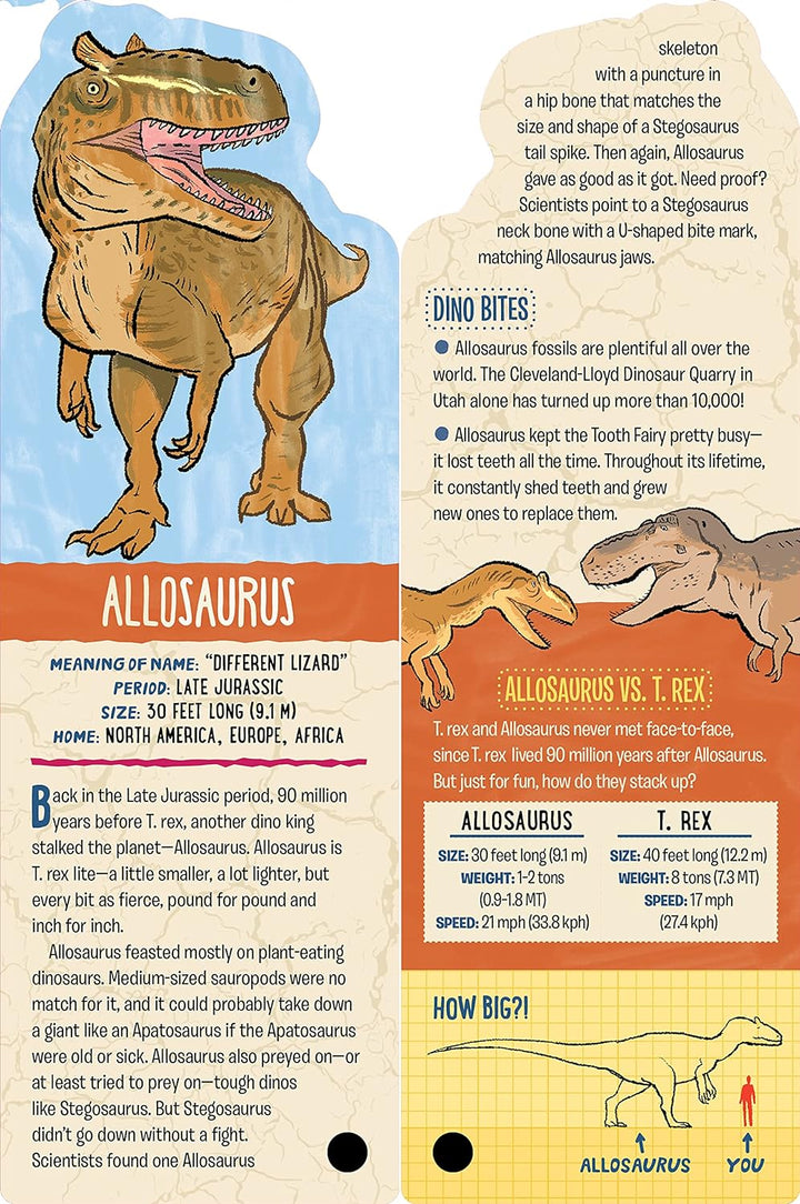 Fandex Kids: Dinosaurs: Facts That Fit in Your Hand: 48 Amazing Dinosaurs Inside!