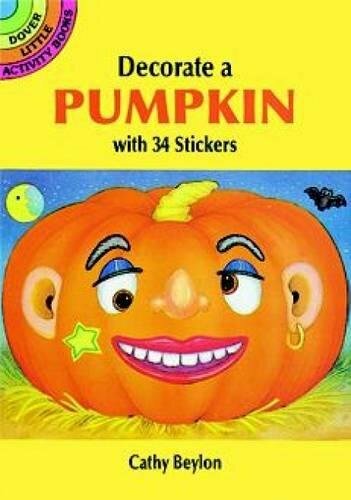 Decorate a Pumpkin with 34 Stickers