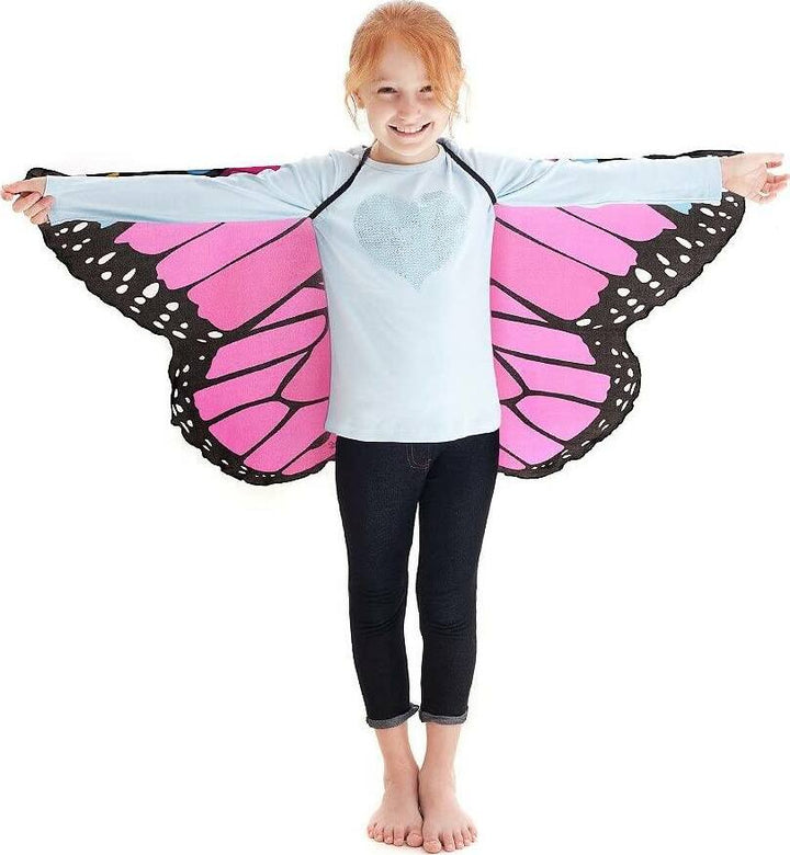Pink Monarch Butterfly Fantasy Wings