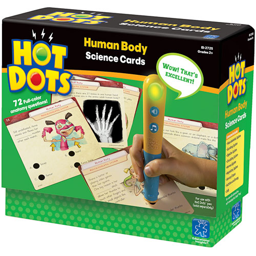 Hot Dots Science Cards Human Body