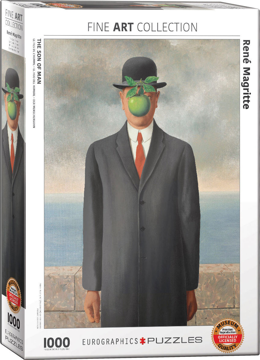 Son of Man by Rene Magritte 1000-Piece Puzzle – Stevenson's Toys