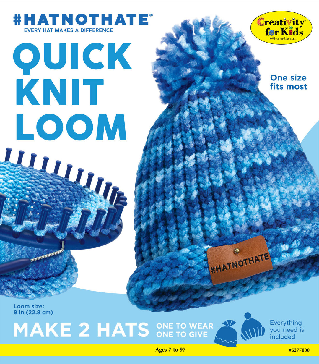 Hat Not Hate Quick Knit Loom